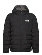 B Reversible Perrito Hooded Jacket Black The North Face