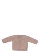 Cardigan, Ao Elephants, Merino Wool, Brown Pink Smallstuff