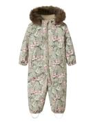 Nmfsnow10 Suit Aop Fo Noos Green Name It