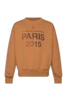 Sun Almond Brown Bear Sweatshirt Brown THE ANIMALS OBSERVATORY