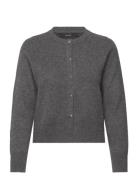 Vmkacy Ls O-Neck Cardigan Grey Vero Moda