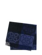 Monogram Wool Scarf Navy GANT