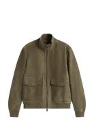 Dc Leather Jacket Khaki Tommy Hilfiger