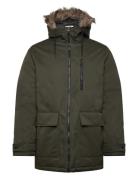 Jjcharlie Detachable Faux Fur Parka Green Jack & J S