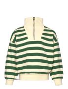 Stripes Freen Blowfly Sweatshirt Green THE ANIMALS OBSERVATORY