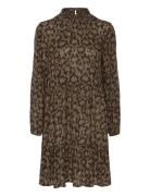 Karikka Amber Dress Brown Kaffe