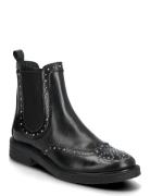 Booties - Flat - With Elastic Black ANGULUS