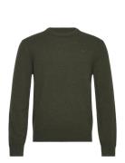Lambswool Crew Khaki Hackett London