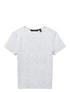 Vmchloe Ss Short Top Jrs Noos Grey Vero Moda