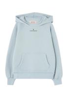 Flowers Blue Beaver Hoodie Blue THE ANIMALS OBSERVATORY