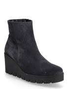 Wedge Ankle Boot Black Gabor