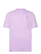 Adi Pocket Resort T-Shirt Gots Purple WOOD WOOD