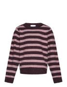 Vmdoffy Ls O-Neck Blouse Ga Noos Girl Burgundy Vero Moda Girl