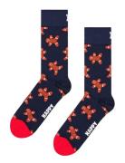 Gingerbread Man Sock Navy Happy Socks