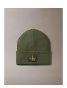 Monologo Patch Beanie Green Calvin Klein