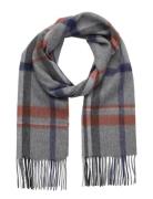 Grey Wool Scarf Grey Portia 1924