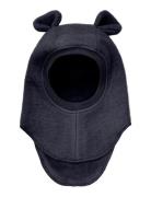 Balaclava Ears Wool Navy Huttelihut