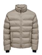 Onsunion Seamless Life Puffer Jacket Otw Beige ONLY & SONS
