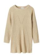 Nkfrikine Ls Knit Dress Pb Beige Name It