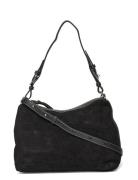 Suede Ginni Medi Bag Black Becksöndergaard