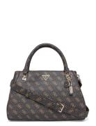 Noelle Ii Luxury Satchel Brown GUESS