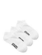 Jacbasic Bamboo Short Sock 3 Pack Noos White Jack & J S