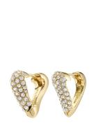 Soul Earrings Gold-Plated Gold Pilgrim