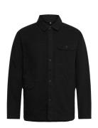 Dereck Cotton Overshirt Black Fat Moose