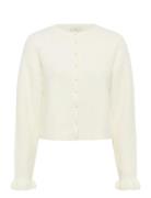 Kacourson Knit Cardigan White Kaffe
