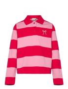 Tnrook L_S Pique Polo Pink The New