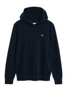 Knitted Hoodie Blue GANT