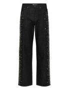Gzleei Hw Wide Jeans Black Gestuz