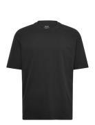 Heavy Weight Boxy T Shirt Black Hollister