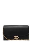Leather Medium Adair Crossbody Black Lauren Ralph Lauren