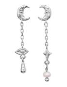 Beatrice Earrings Silver Maanesten