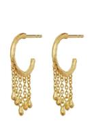 Wendy Earrings Gold Maanesten