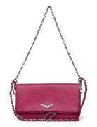 Rock Nano Grained Leather Pink Zadig & Voltaire