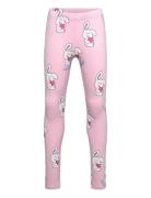Leggings Br Aop Bunnies Pink Lindex