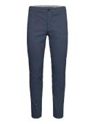 Aop Superflex Chino Pants Navy Lindbergh