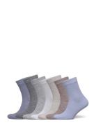 Sock 7 P Blue Neutral Colours Blue Lindex