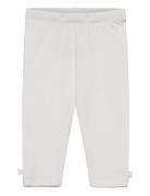 Capri Leggings With Bow White Lindex