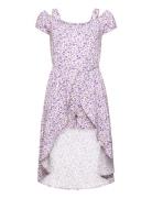 Dress High And Low With Shorts Purple Lindex