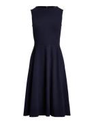 Ponte Sleeveless Dress Navy Lauren Ralph Lauren