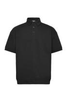 Over D Polo Sweat S/S Black Lindbergh
