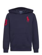 Big Pony Fleece Hoodie Navy Ralph Lauren Kids