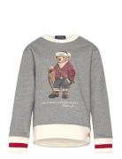 Polo Bear Fleece Sweatshirt Grey Ralph Lauren Kids