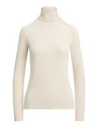 Stretch Jersey Turtleneck Cream Lauren Ralph Lauren