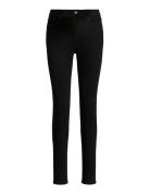 High-Rise Skinny Ankle Jean Black Lauren Ralph Lauren