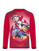 T-Shirt Ls Red Minymo