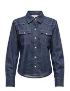 Onlcharlize Ls Dnm Shirt Akm Noos Navy ONLY